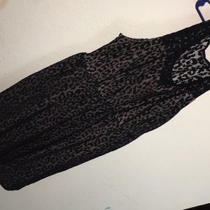 Lane Bryant cheeta dress